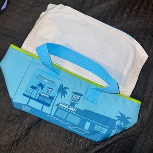 Trader Joe's Blue Mini Insulated Lunch Bag